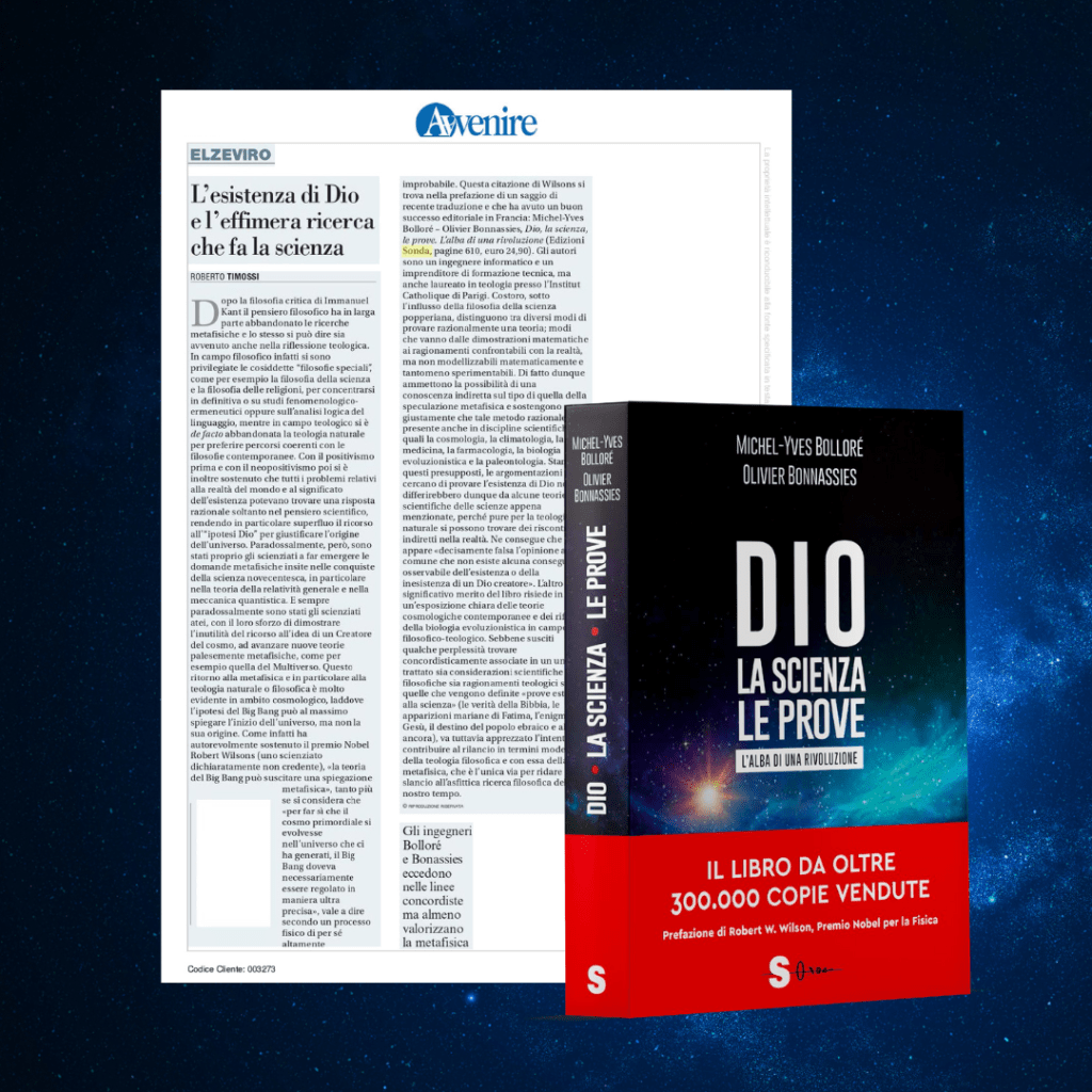 dio la scienza le prove avvenire